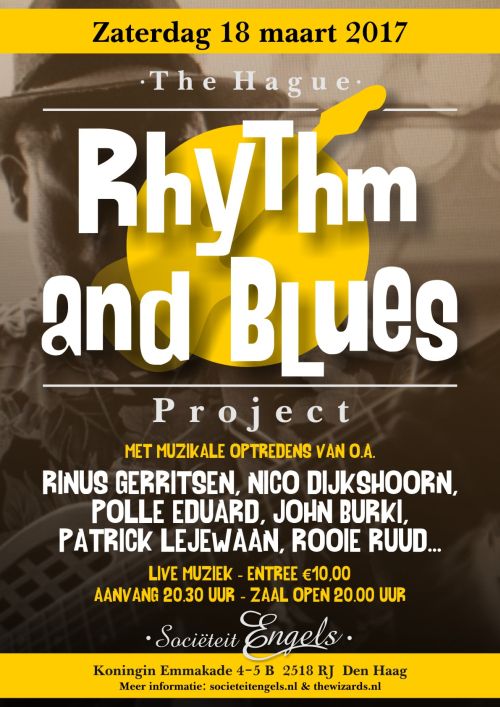 Rinus Gerritsen in concert March 18 2017 Den Haag Societeit Engels